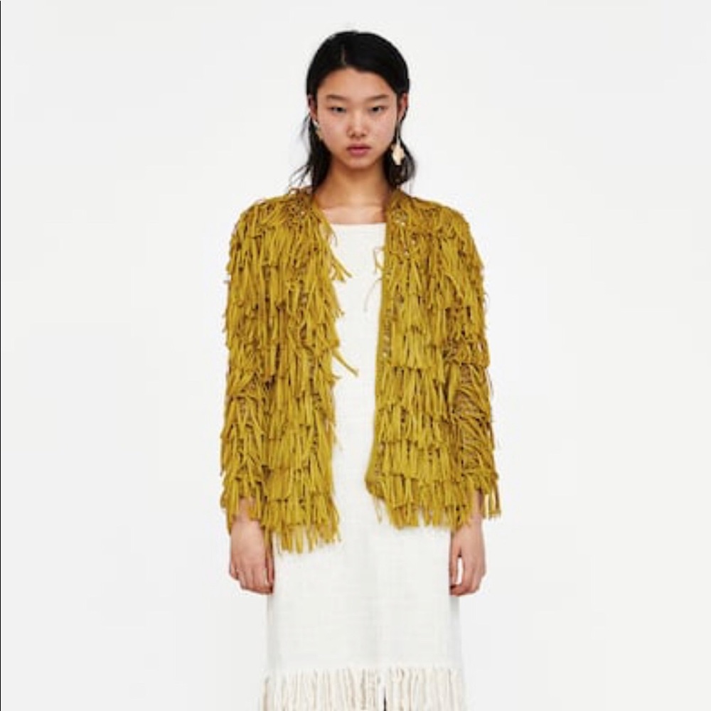 Zara Macrame Cardigan